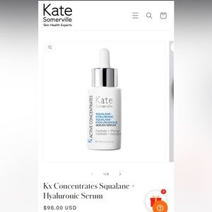 Kate Somerville Squalane plus hyaluronic serum